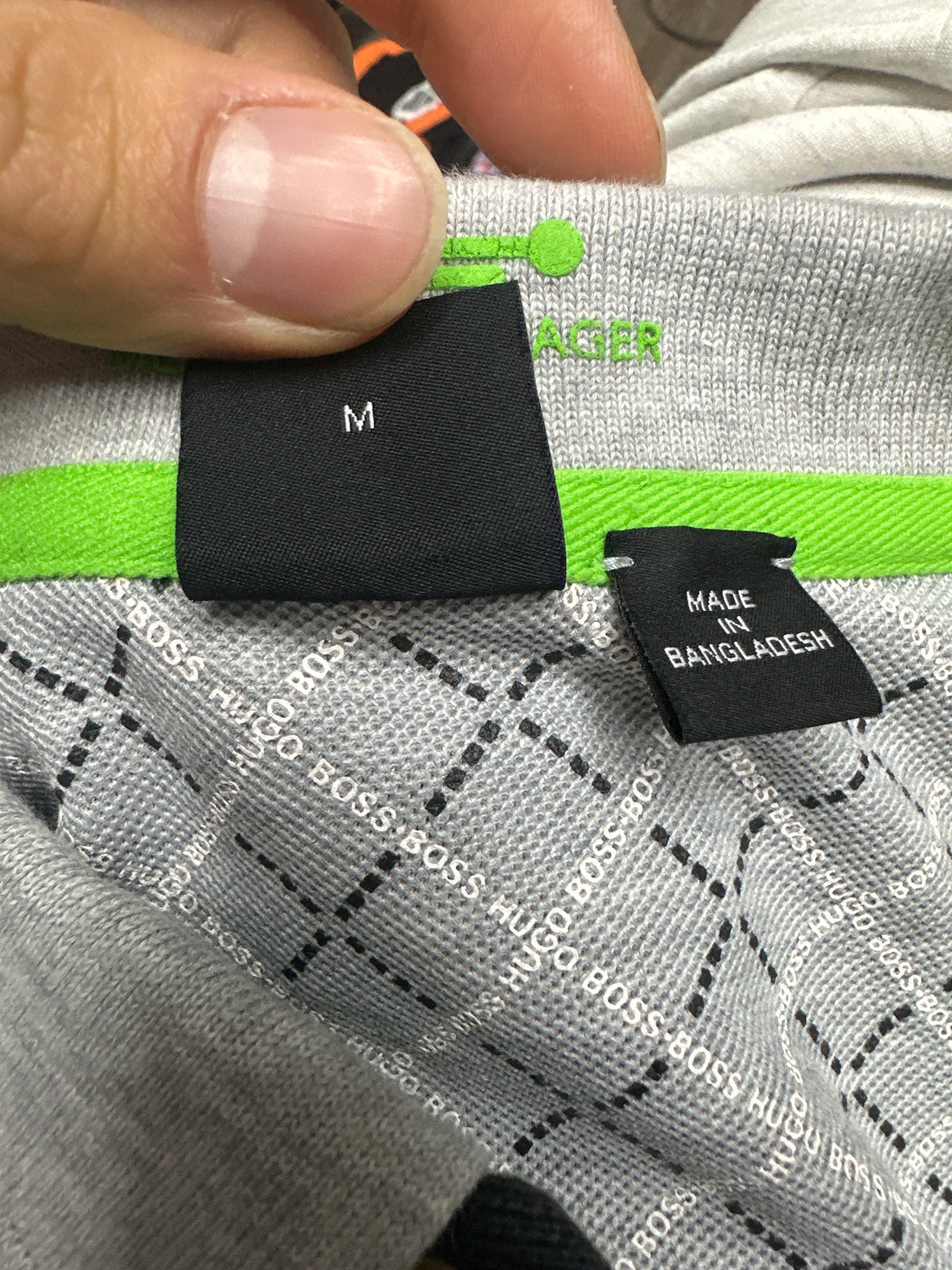 Hugo Boss Grey Polo Preloved