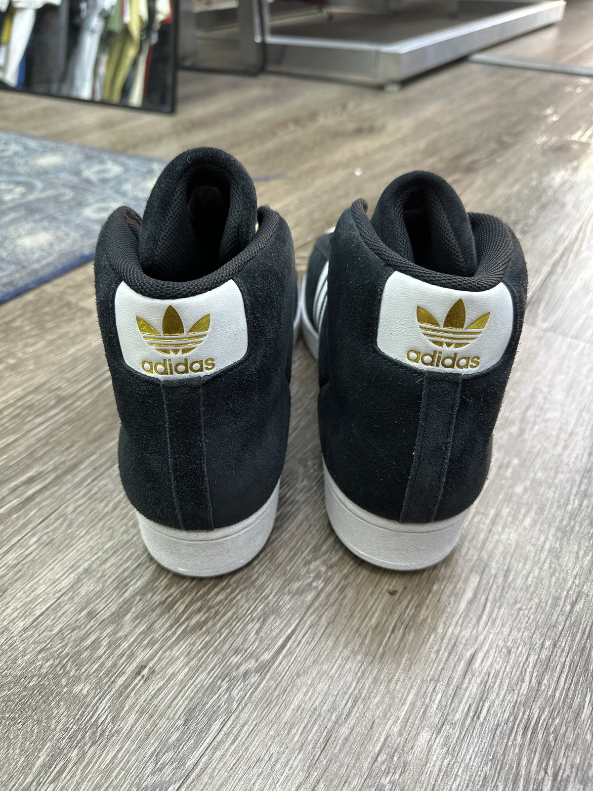 Adidas Pro Model Adv Black/White New