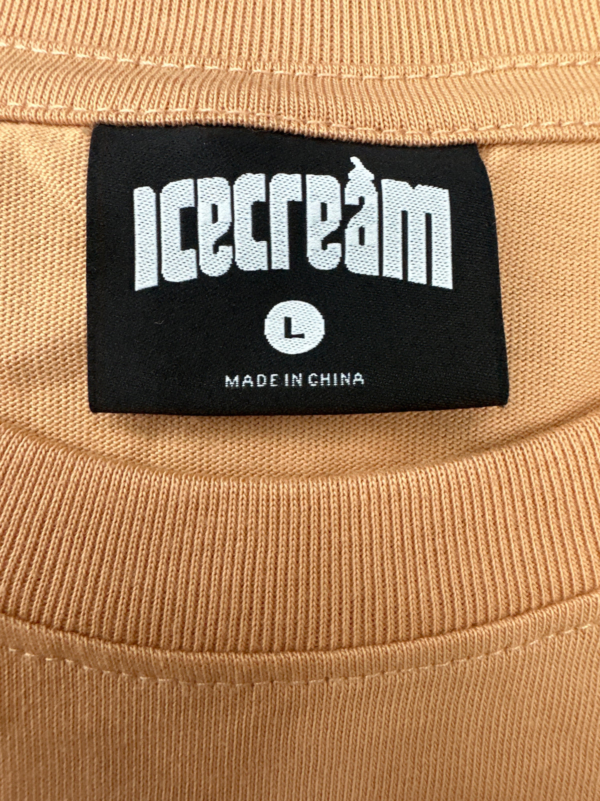 ICECREAM Dog Tee Light Brown New