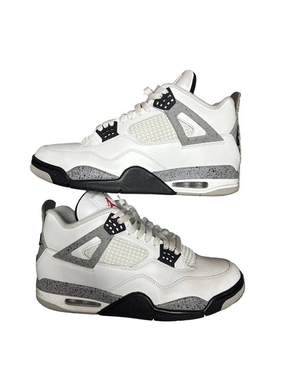 Jordan 4 White Cement Preloved
