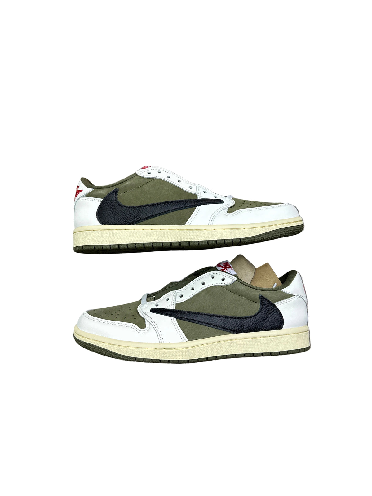 Jordan 1 Low Travis Scott Medium Olive New