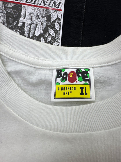 Bape Red Camo Ape Head T-Shirt Preloved