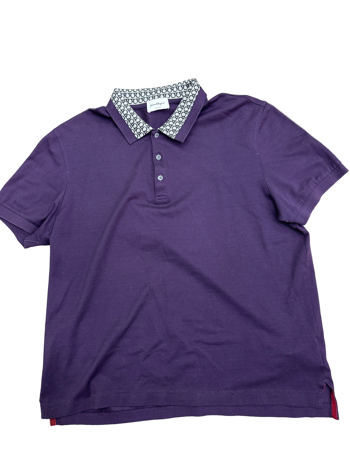 Salvatore Ferragamo Purple Polo Preloved