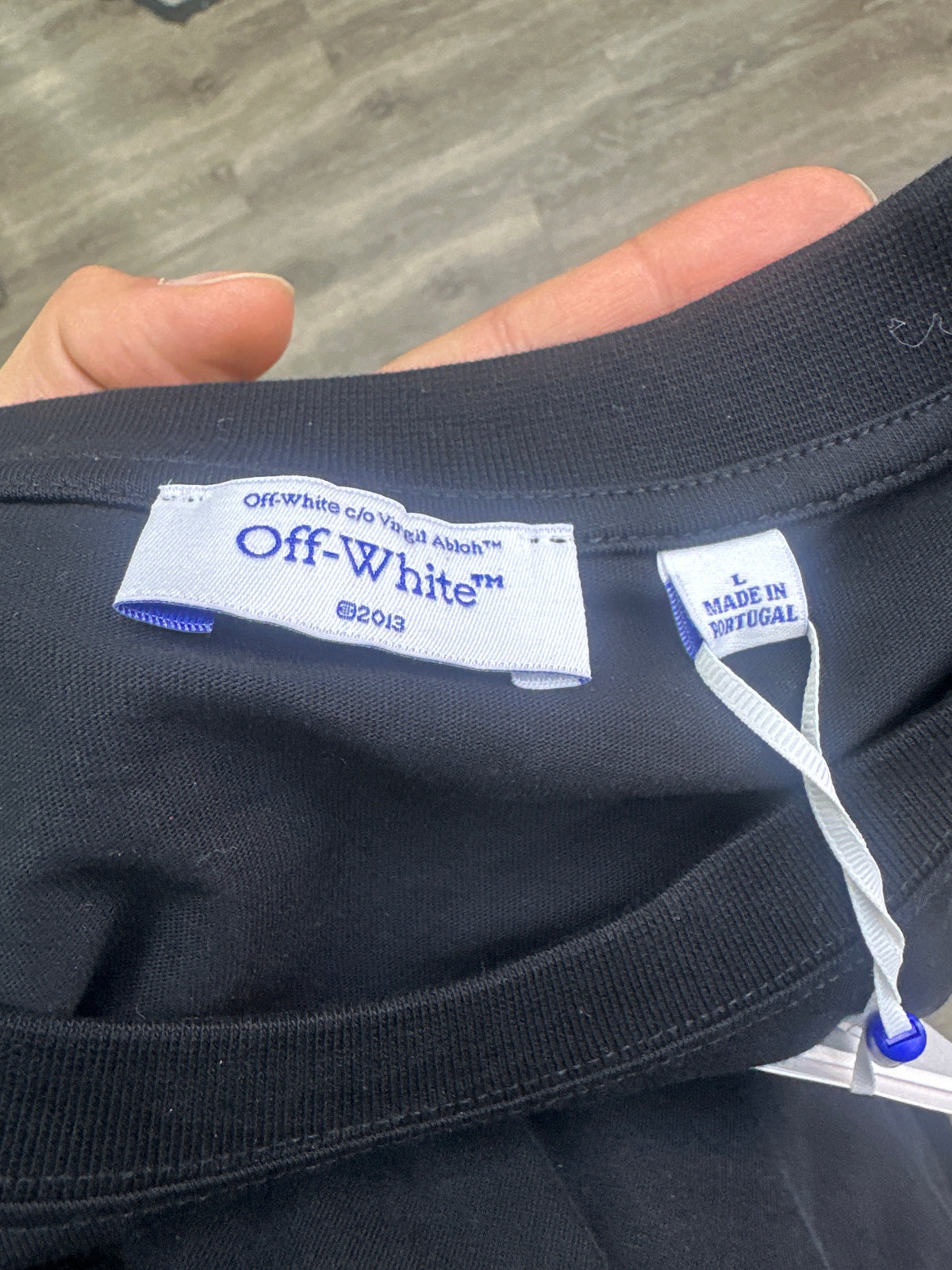 Off-White Black T-Shirt New