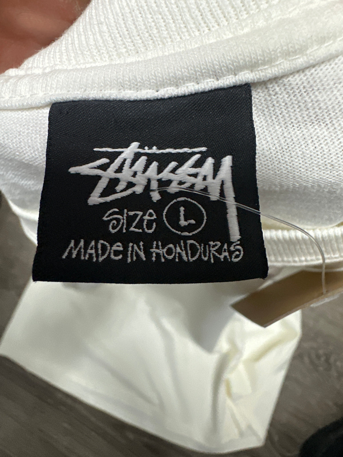 Stussy Jumbo Tee Cream New