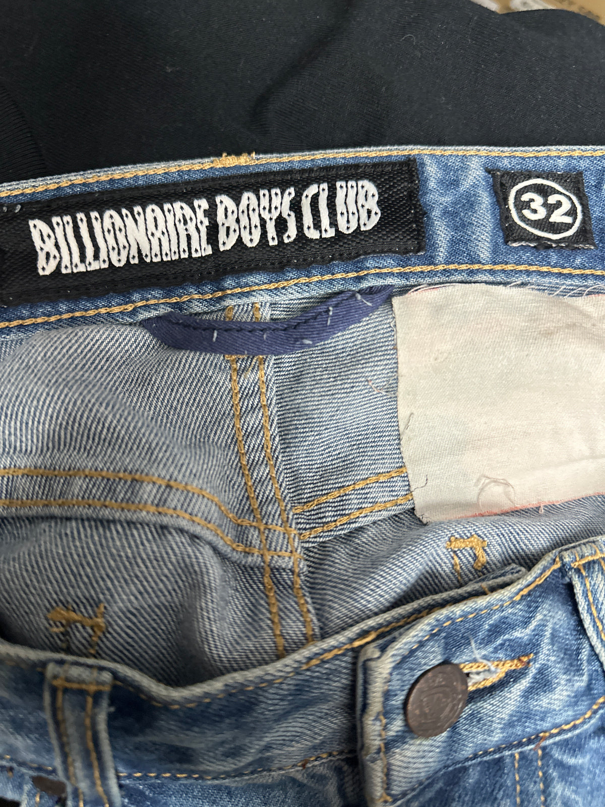 Billionaire Boys Club Patch Light Wash Jeans Preloved