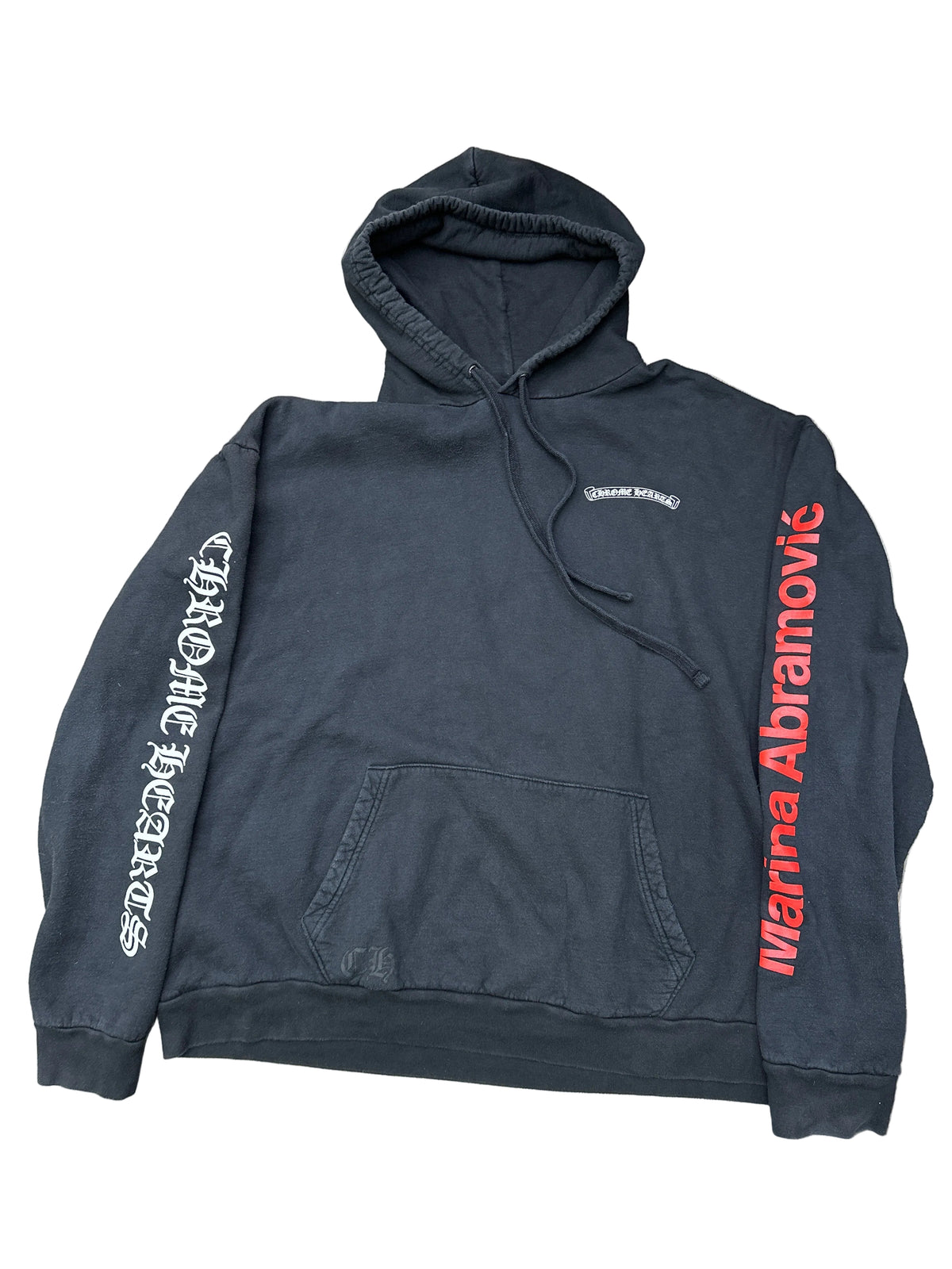 Chrome Hearts Marina Abramovic Hoodie B/Red Preloved