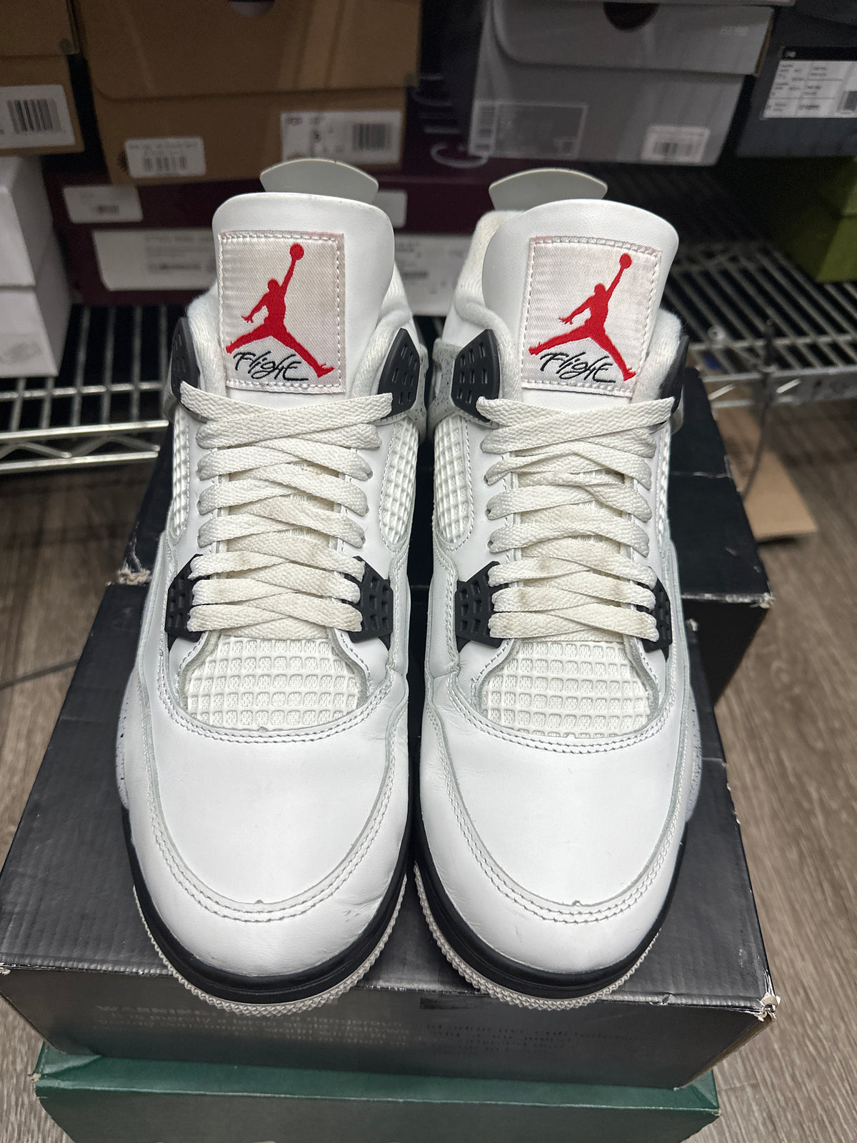 Jordan White Cement 4 Preloved