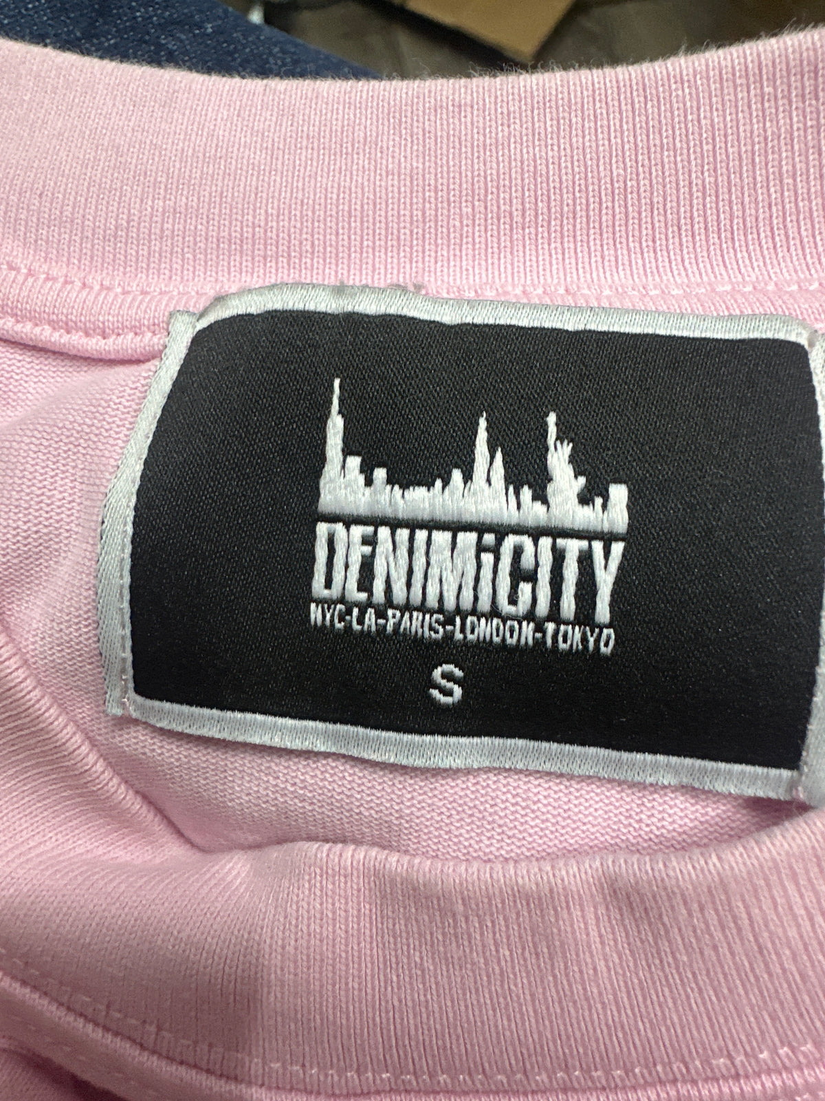 Pink Denim City Shirt New