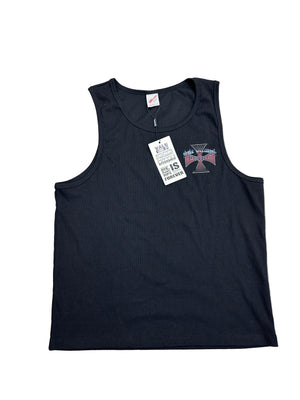 Vale Forever Chopper Black Tank New