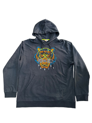 Kenzo Tiger Hoodie Black/Multi Preloved