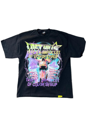 ALOCS x Lost Hills Tee Black Preloved