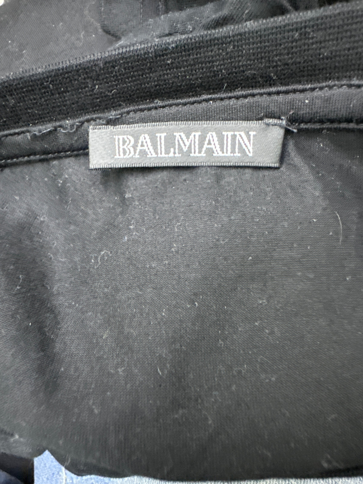 Balmain Scribble Tee B/W Preloved