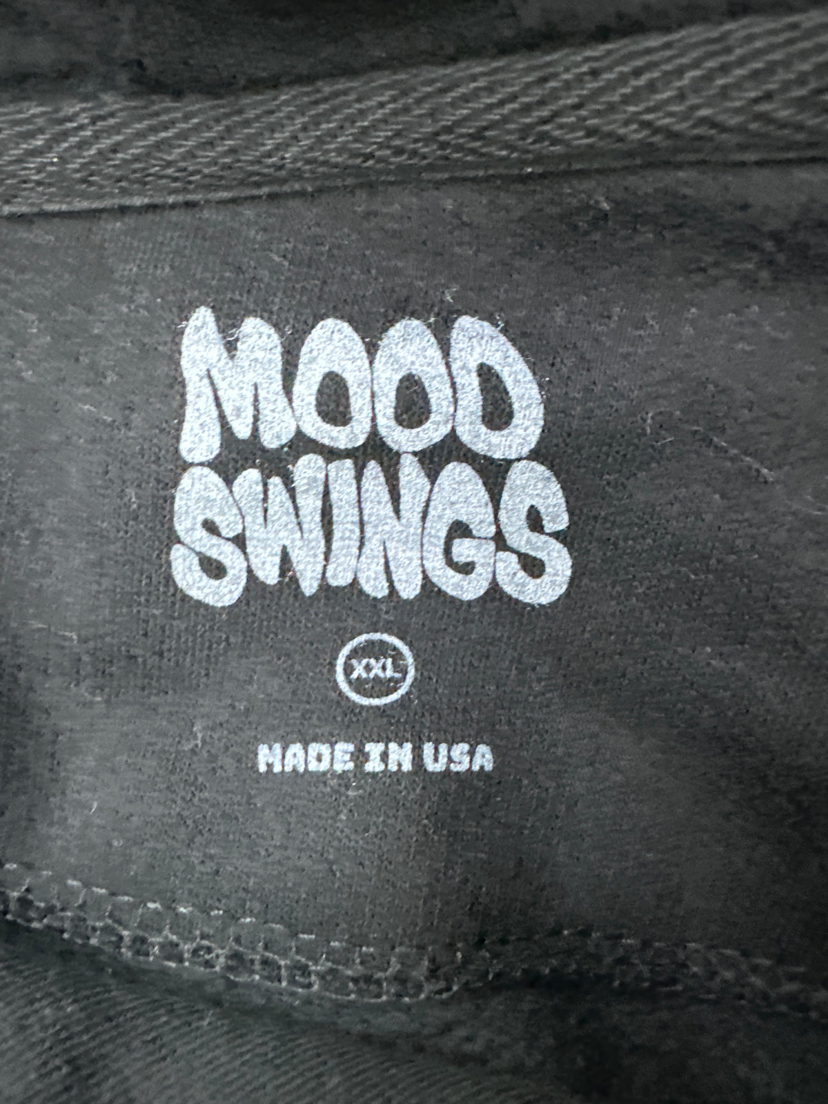 Mood Swings Hoodie Black Preloved