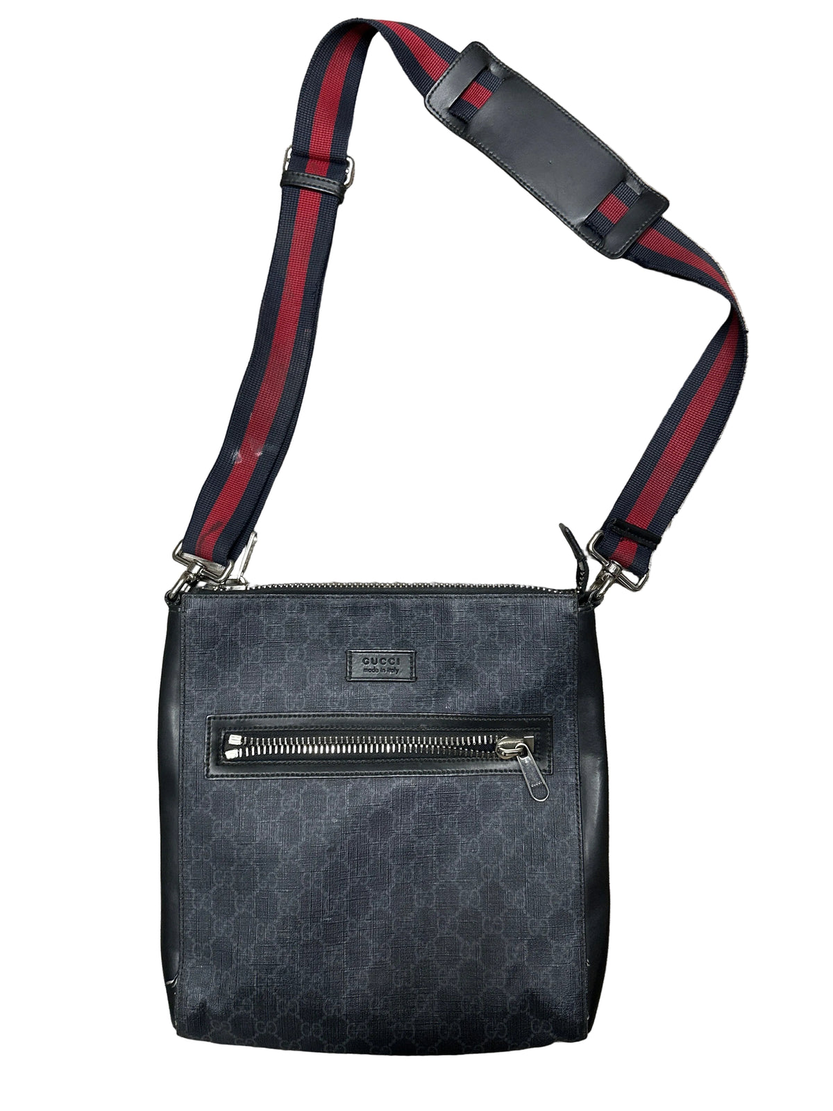 Gucci GG Supreme Small Flat Messenger Bag Preloved