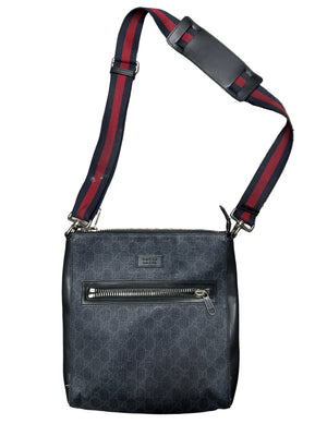Gucci GG Supreme Small Flat Messenger Bag Preloved