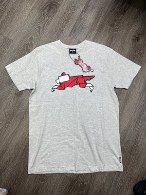 ICECREAM Dog Tee Heather Grey New