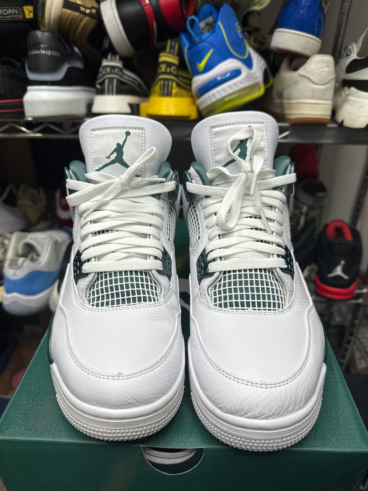Jordan 4 Oxidized Green Preloved Size 11