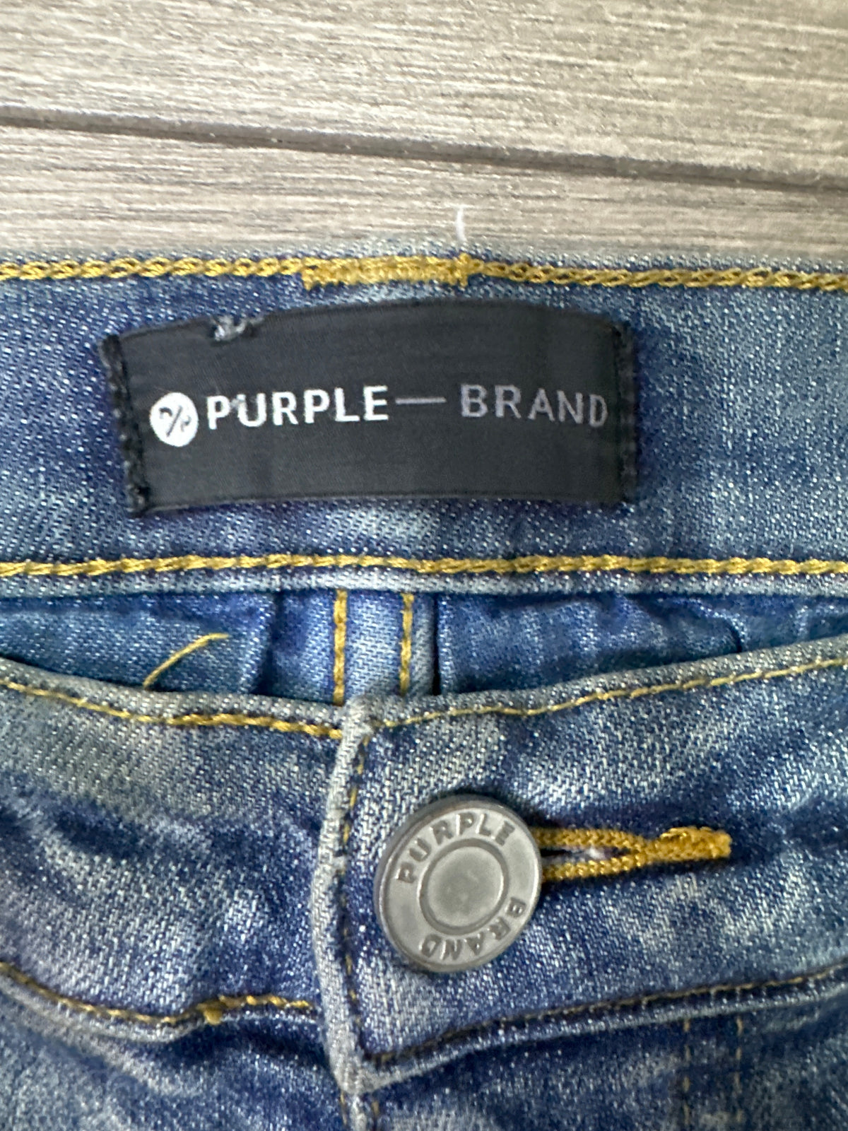 Purple Jeans Blue/Paint Preloved