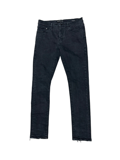 Purple Jeans Black Preloved