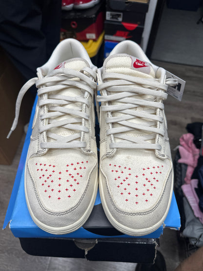 Nike Dunk Low Sashiko Light Orewood Brown Preloved