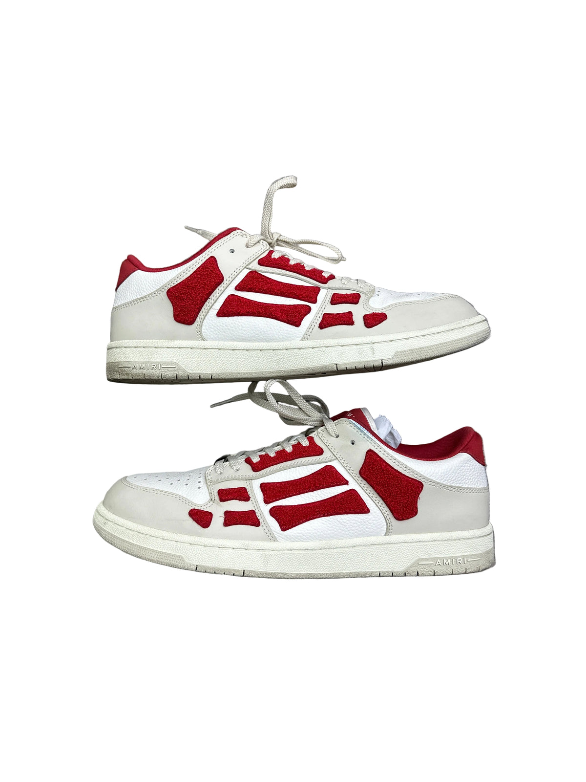 Amiri Skeleton Red/white Preloved