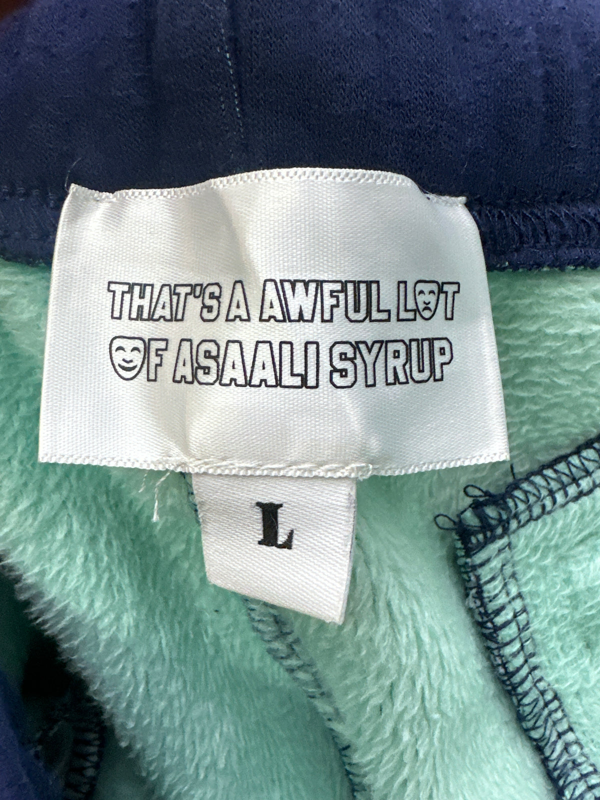 ASAALI x ALOCS Cart Sweats Navy Preloved