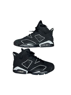 Jordan 6 Cap & Gown Black/Silver Preloved