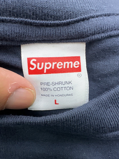 Supreme Speed Tee Navy New