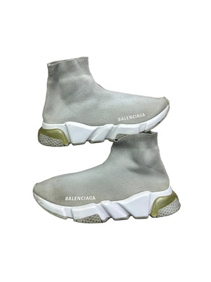 Balenciaga Speed Trainer Grey Preloved Size 37