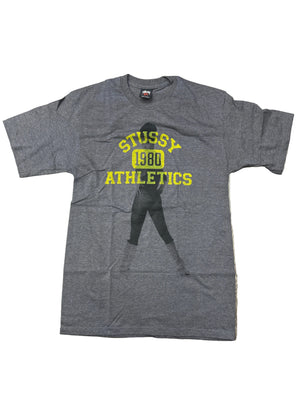 Stussy Athletics Tee Grey New
