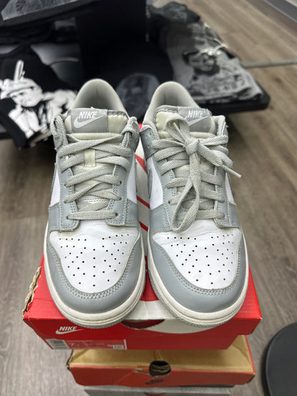Nike Dunk Low White Light Smoke Grey Preloved