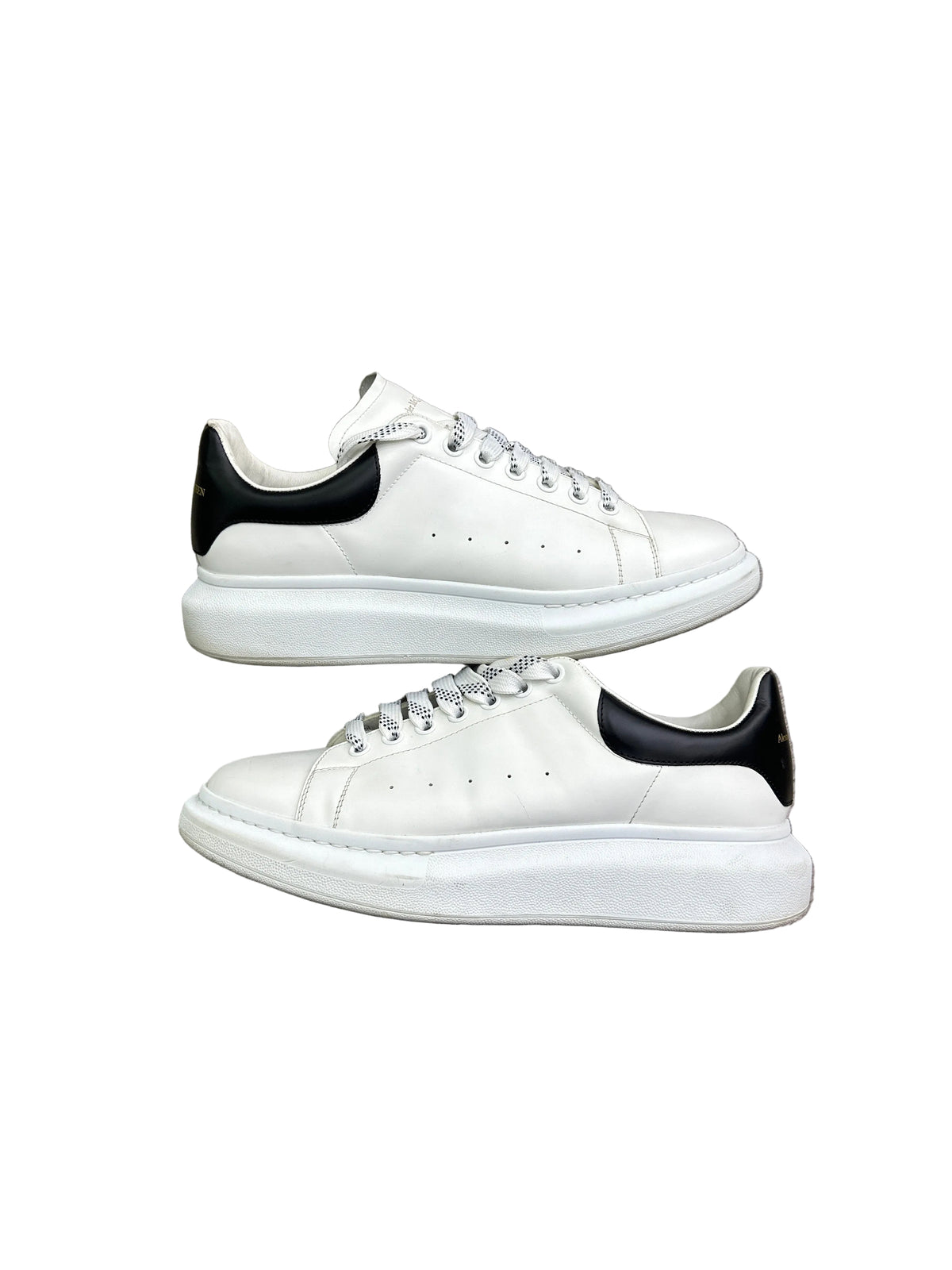 Alexander McQueen White/Blk Preloved