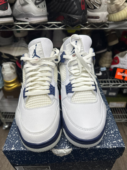 Jordan 4 Midnight Navy Preloved