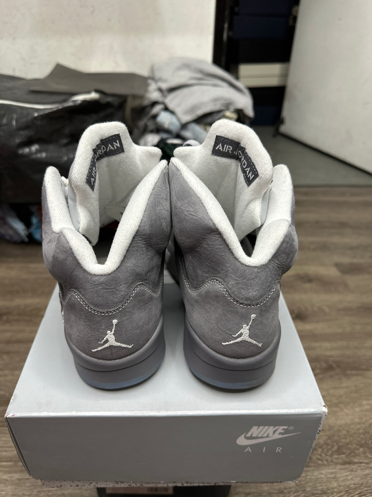 Jordan 5 Wolf Grey Preloved