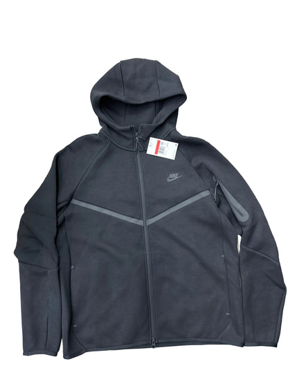 Nike Tech Zip Up Black New