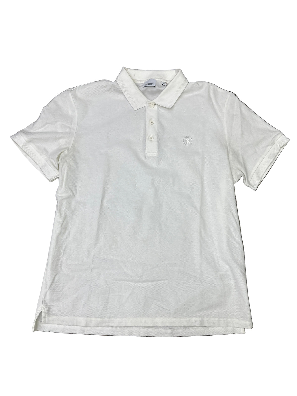 Burberry Polo Shirt White Preloved