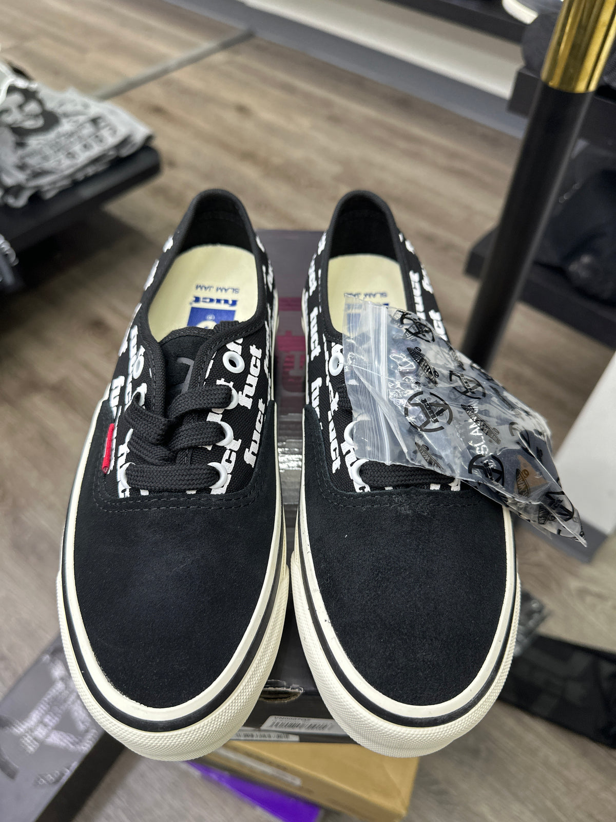 Vans Reissue 44 LX FUCT x Slam Jam Black New