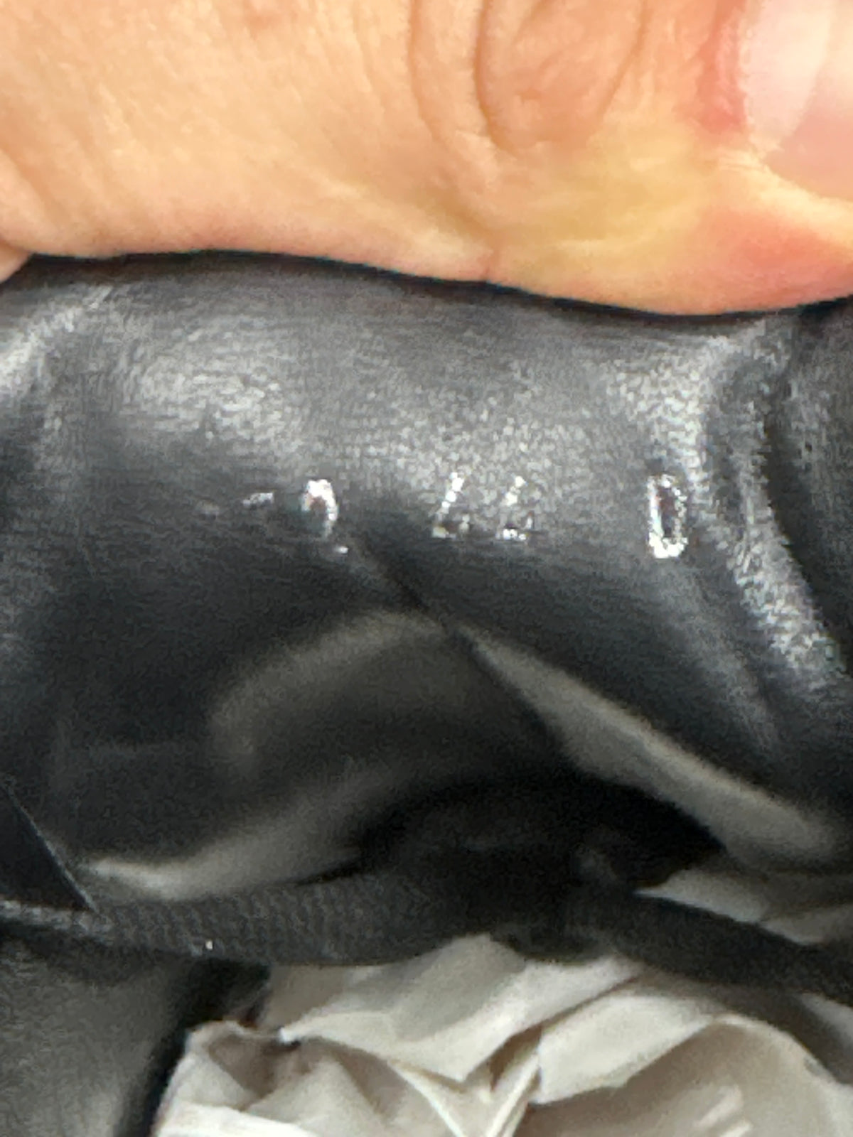 Alexander McQueen Black/Clear Preloved