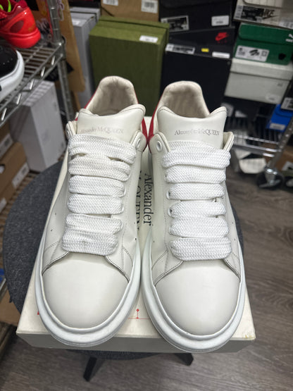 Alexander McQueen White/Red Preloved Size 44