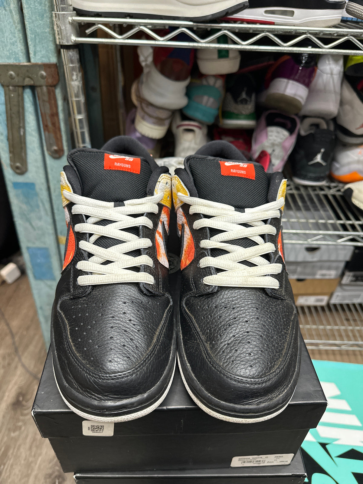Nike SB Dunk Low Raygun Tie-Dye Black Preloved