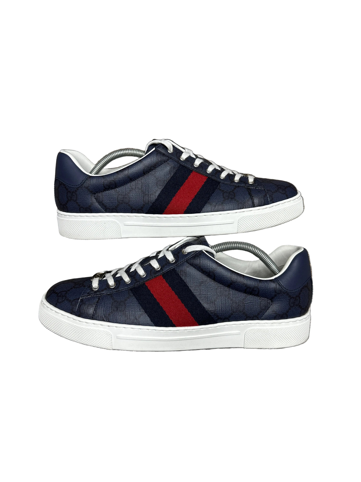 Gucci Ace GG Supreme Canvas Blue/Blk Preloved