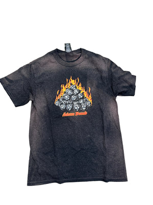 The Hundreds Adam Bomb Black/Bleach wash T-Shirt Preloved