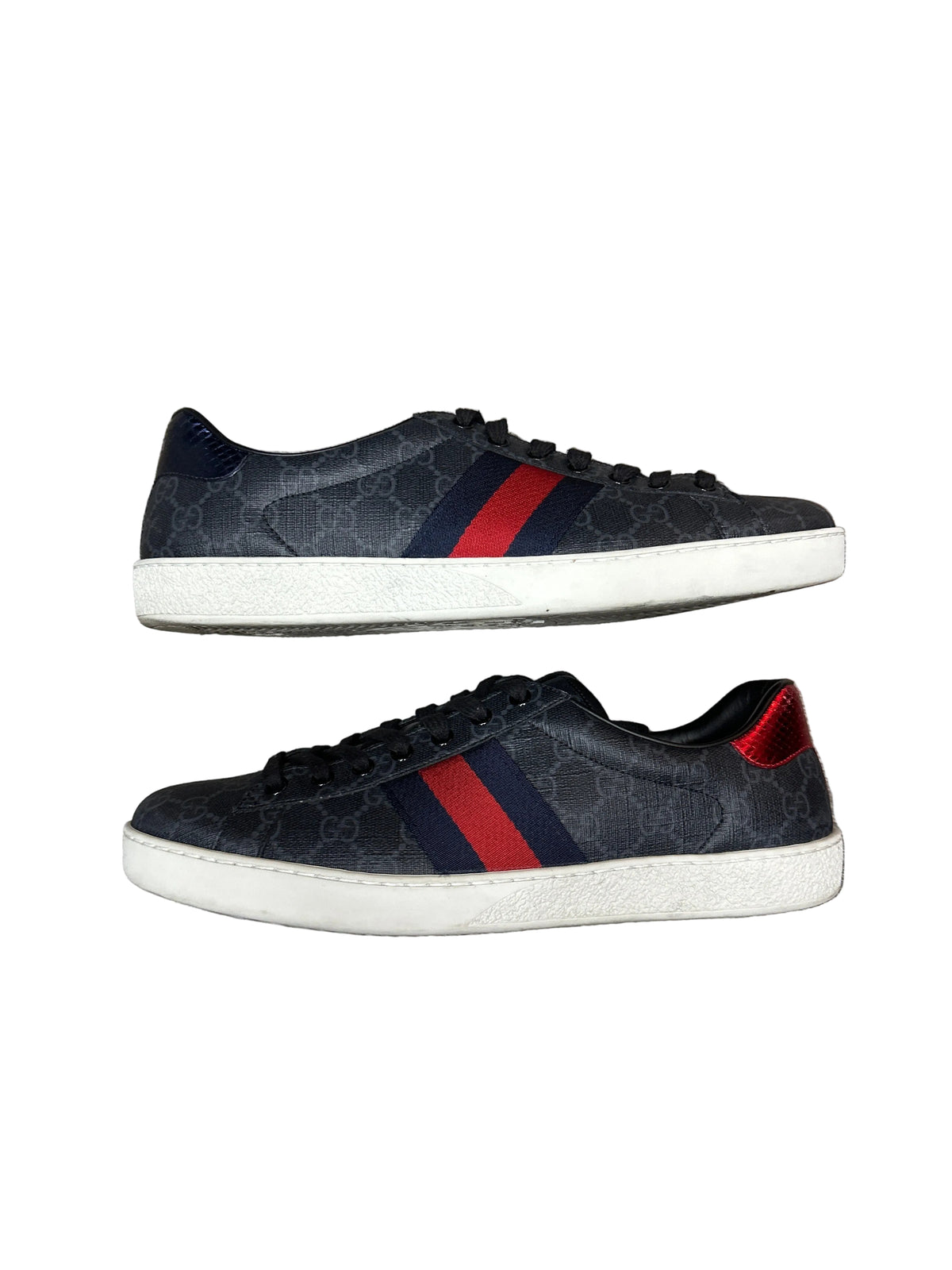 Gucci Ace GG Supreme Black/Red Preloved