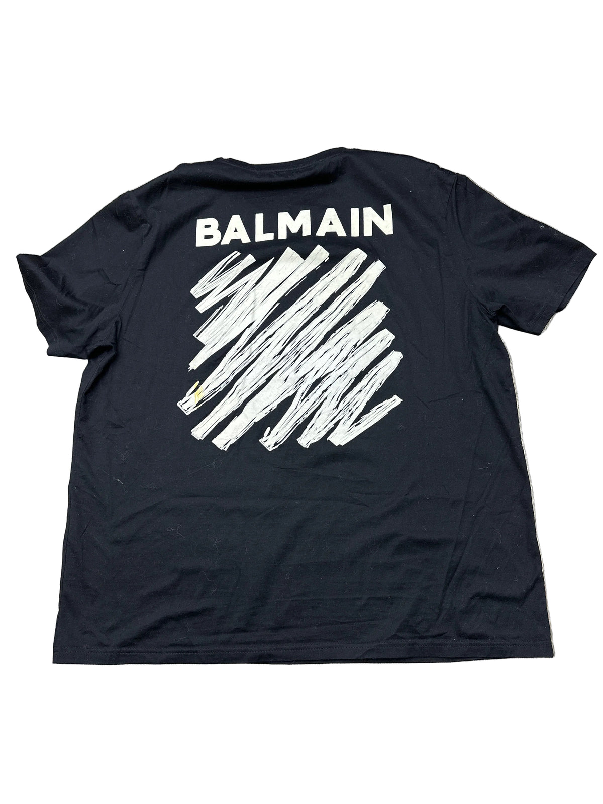 Balmain Scribble Tee B/W Preloved