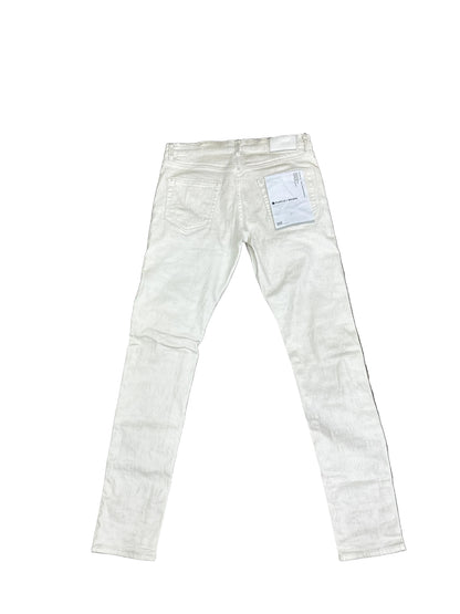 Purple Brand Cream Low Rise Skinny Jeans Preloved