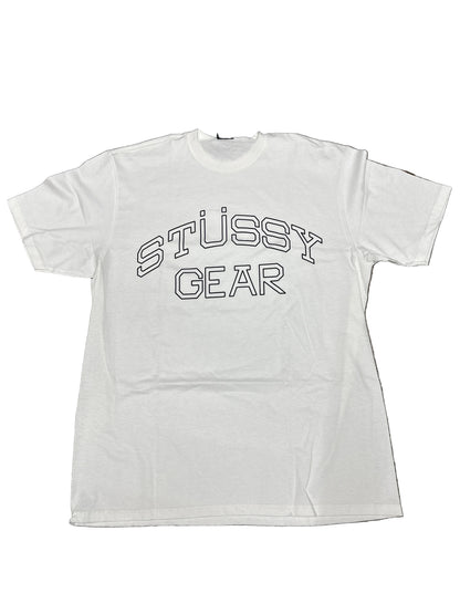Stussy White Gear Tee New