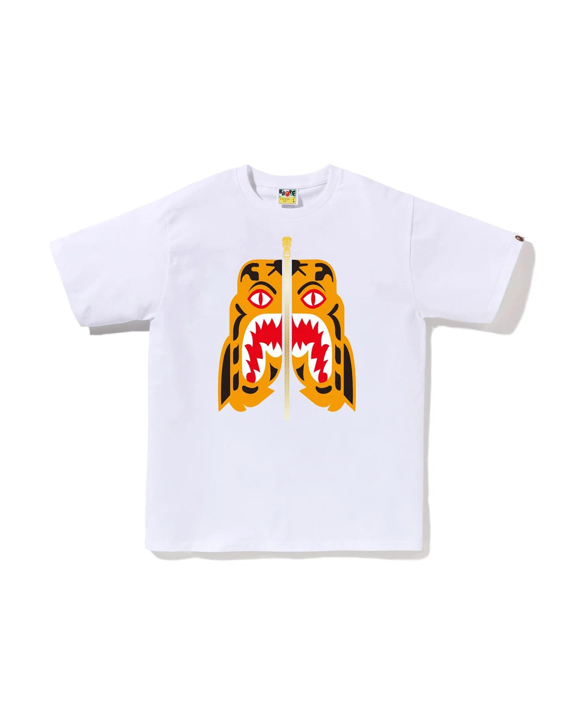 Bape Tee Tiger Colors New