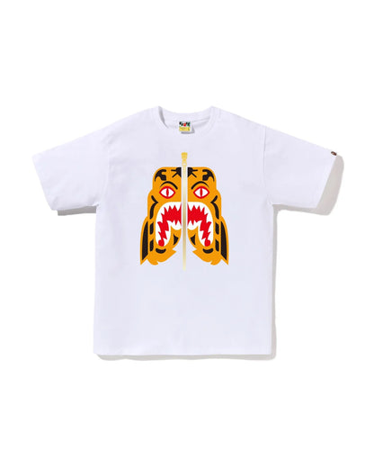 Bape Tee Tiger Colors New