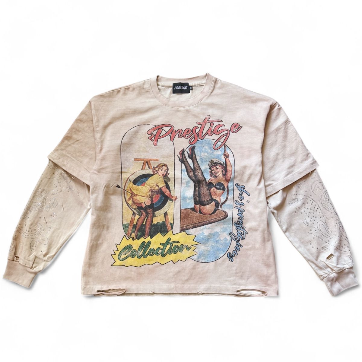 Prestige Long Sleeve Tee She’s Prestigious New